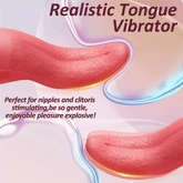 Tongue Licking Device Silicone Female Second Tide Masturbation Vibrator Adult Toy